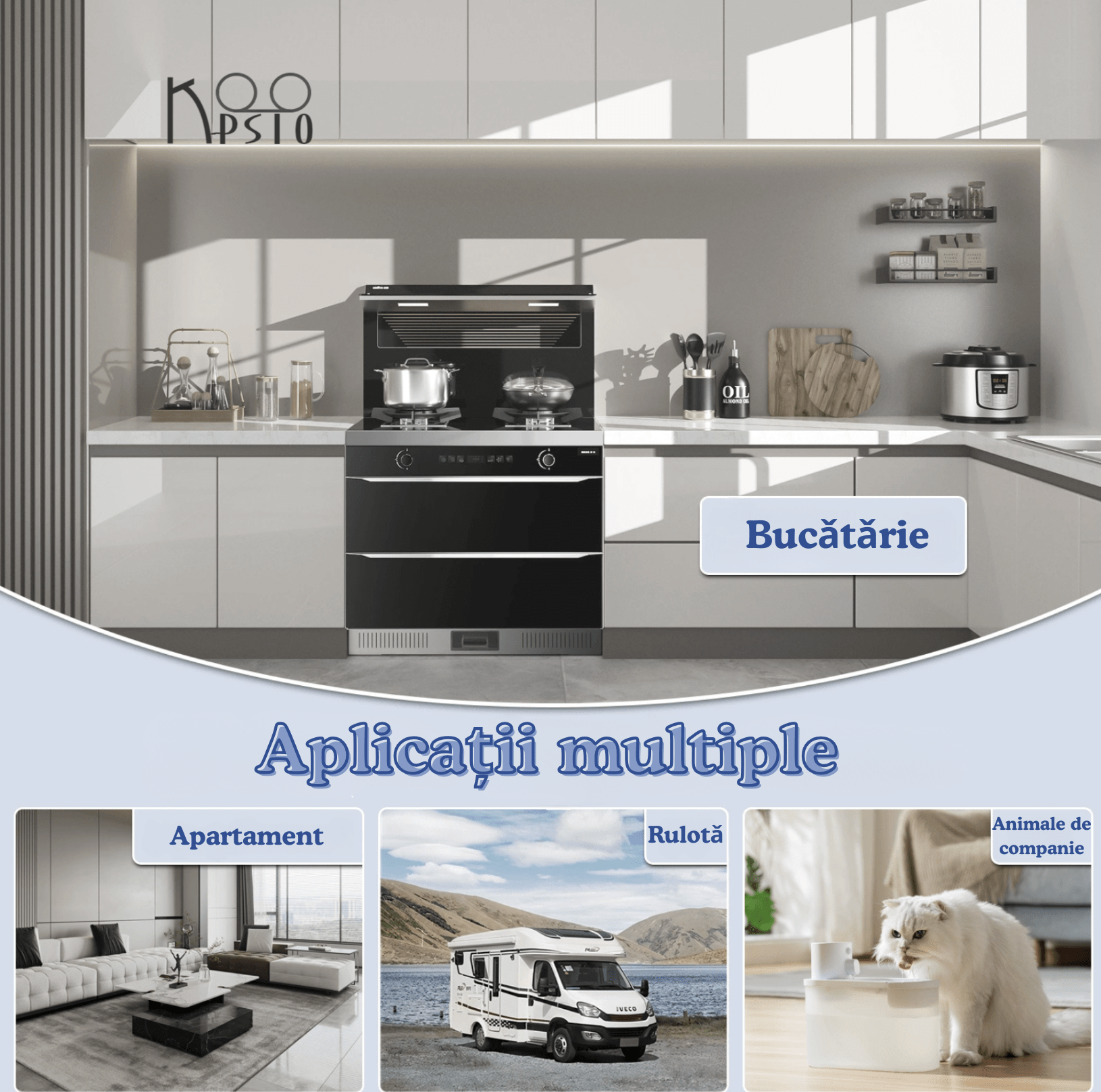 Koopsio F9 utilizare multipla
