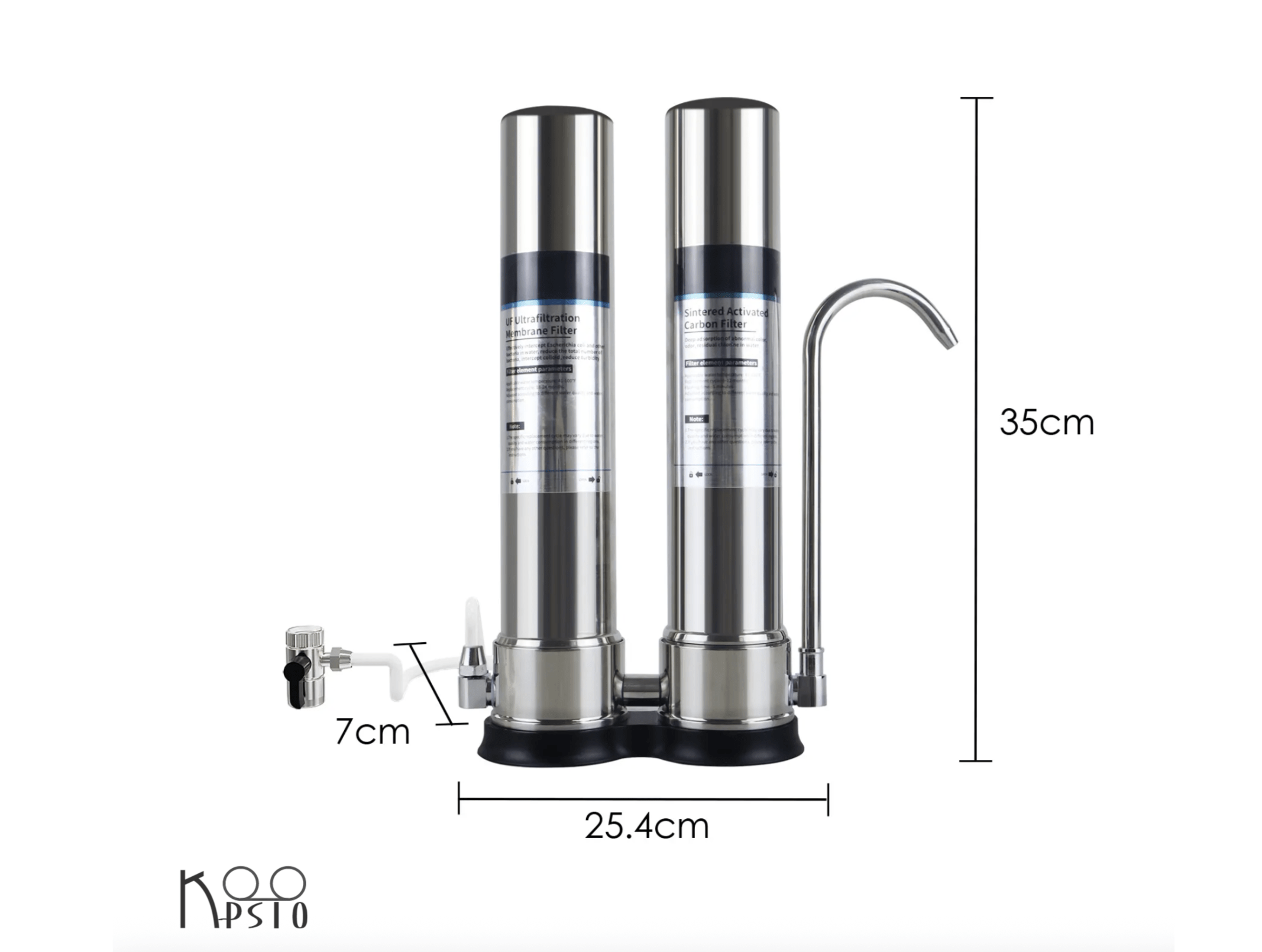 Koopsio F9 Dimensiuni produs
